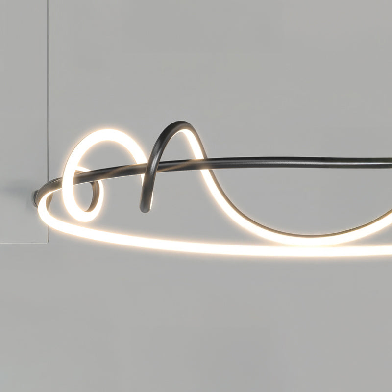 RAFFEL COMBO Ring Chandelier by Lampadom - close-up