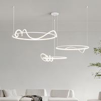 RAFFEL COMBO Ring Chandelier by Lampadom - angle view