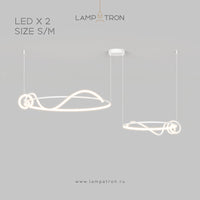 RAFFEL COMBO Ring Chandelier by Lampadom - angle view