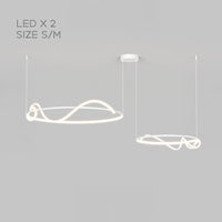 RAFFEL COMBO Ring Chandelier by Lampadom - ambient shot