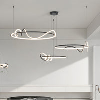 RAFFEL COMBO Ring Chandelier by Lampadom - scale reference