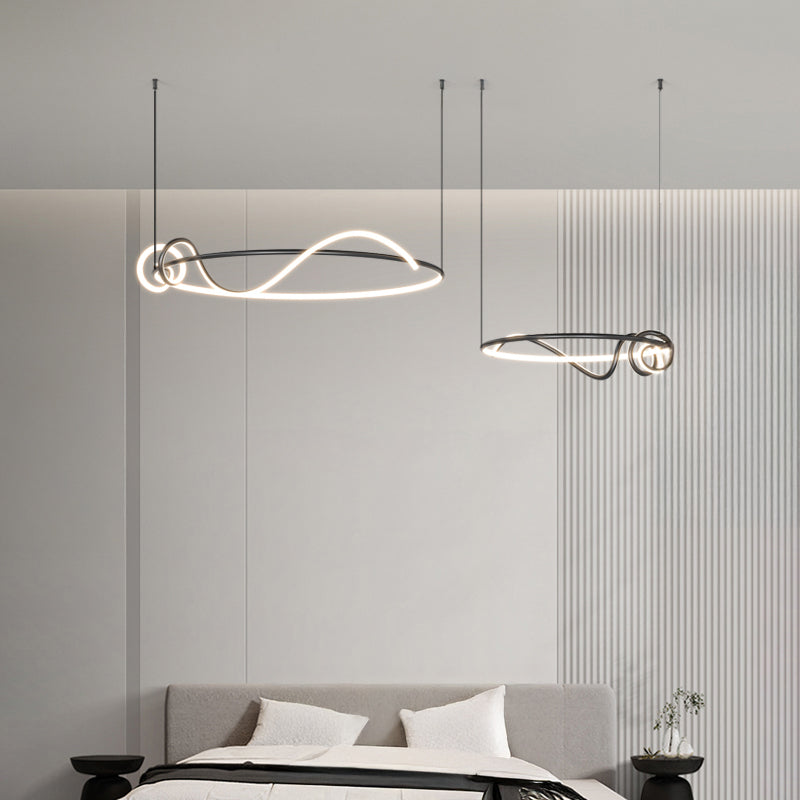 RAFFEL COMBO Ring Chandelier by Lampadom - close-up