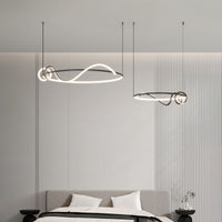RAFFEL COMBO Ring Chandelier by Lampadom - close-up