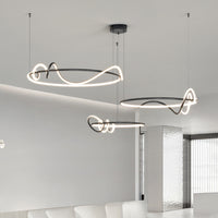 RAFFEL COMBO Ring Chandelier by Lampadom - side view