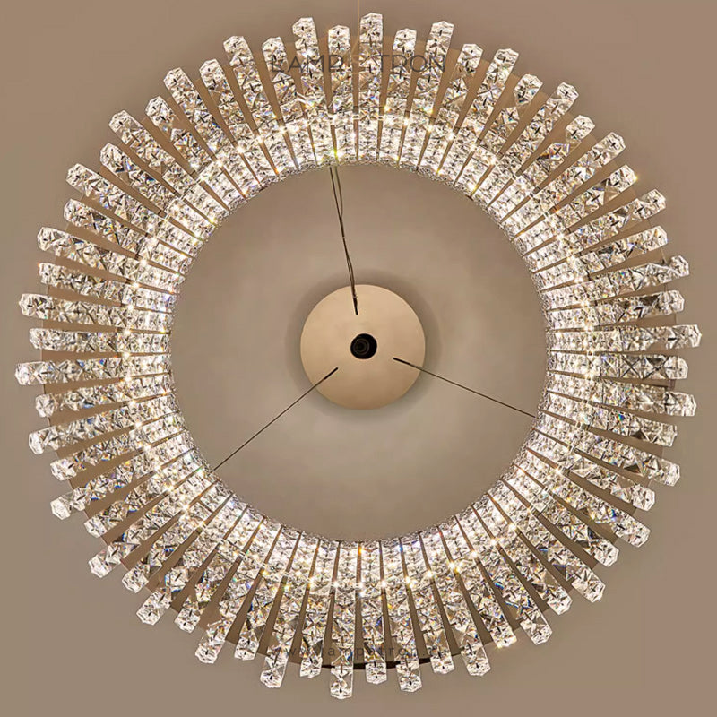 RAIAN Chandelier by Lampadom - angle view