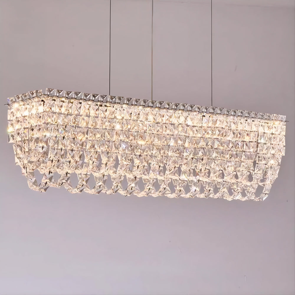 RAIAN Chandelier by Lampadom - side view