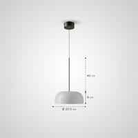 RALF Pendant by Lampadom - close-up
