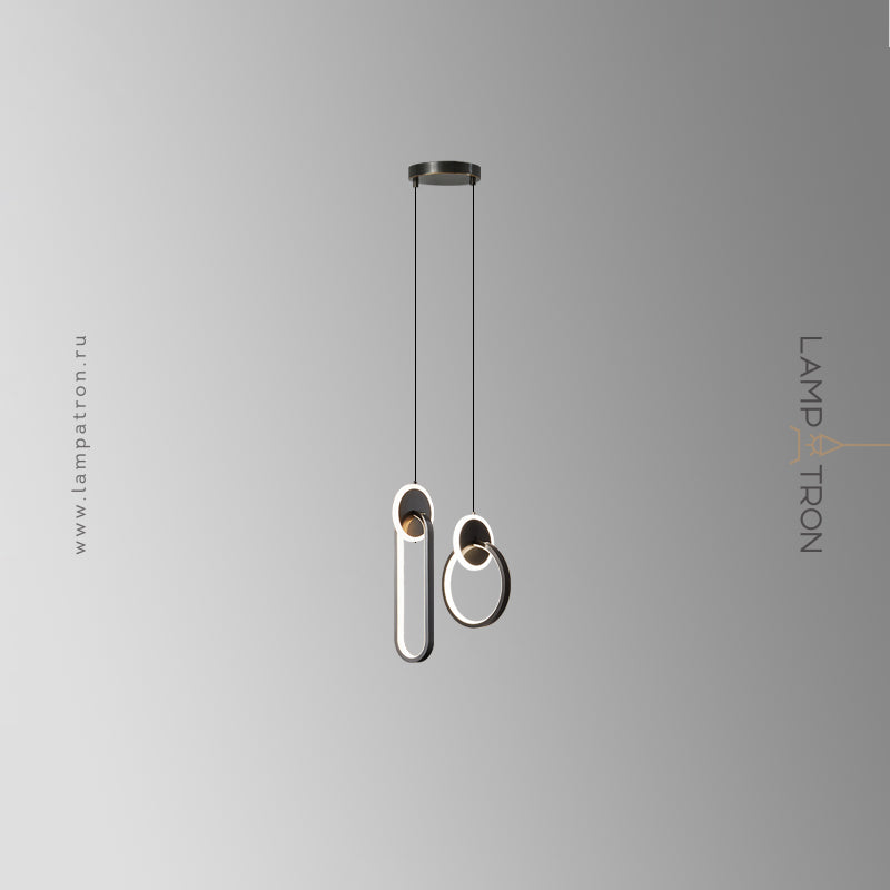RANDALL DUO Cascade Light by Lampadom - ambient shot
