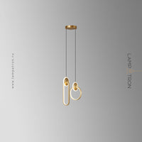 RANDALL DUO Cascade Light by Lampadom - top view