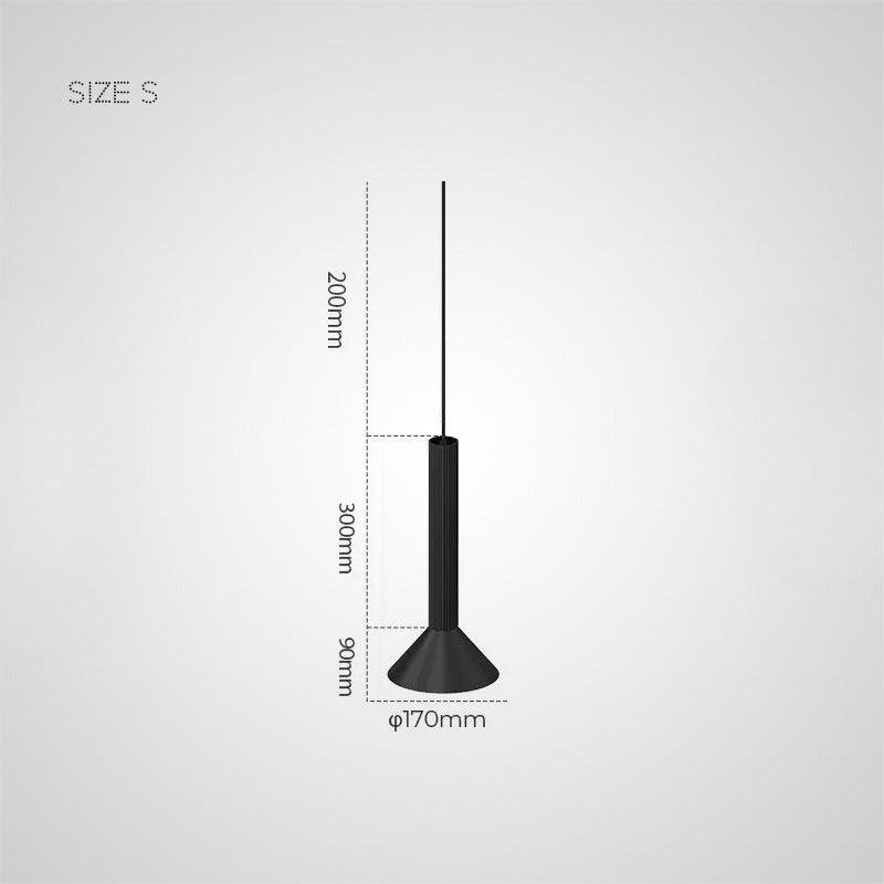 RANDOR Pendant by Lampadom - side view