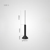RANDOR Pendant by Lampadom - side view