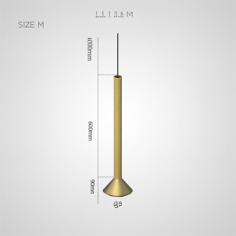 RANDOR Pendant by Lampadom - scale reference