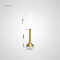 RANDOR Pendant by Lampadom - top view