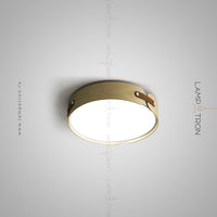 RANGE 3 Ceiling Chandelier by Lampadom - side view