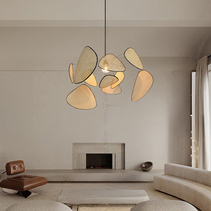 RAVDNA B Chandelier by Lampadom - angle view