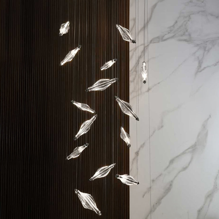 RAVN COMBO Cascade Light by Lampadom - close-up