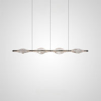 RAVN Linear Chandelier by Lampadom - angle view