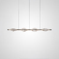 RAVN Linear Chandelier by Lampadom - close-up