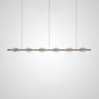 RAVN Linear Chandelier by Lampadom - side view