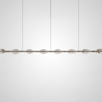 RAVN Linear Chandelier by Lampadom - angle view