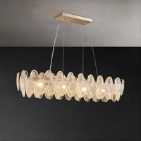 REEGNORA Linear Chandelier by Lampadom - scale reference