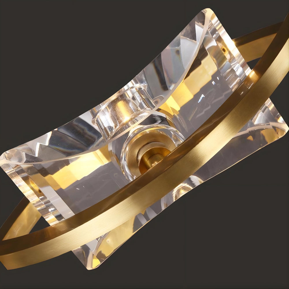 REMINA Ceiling Chandelier by Lampadom - side view