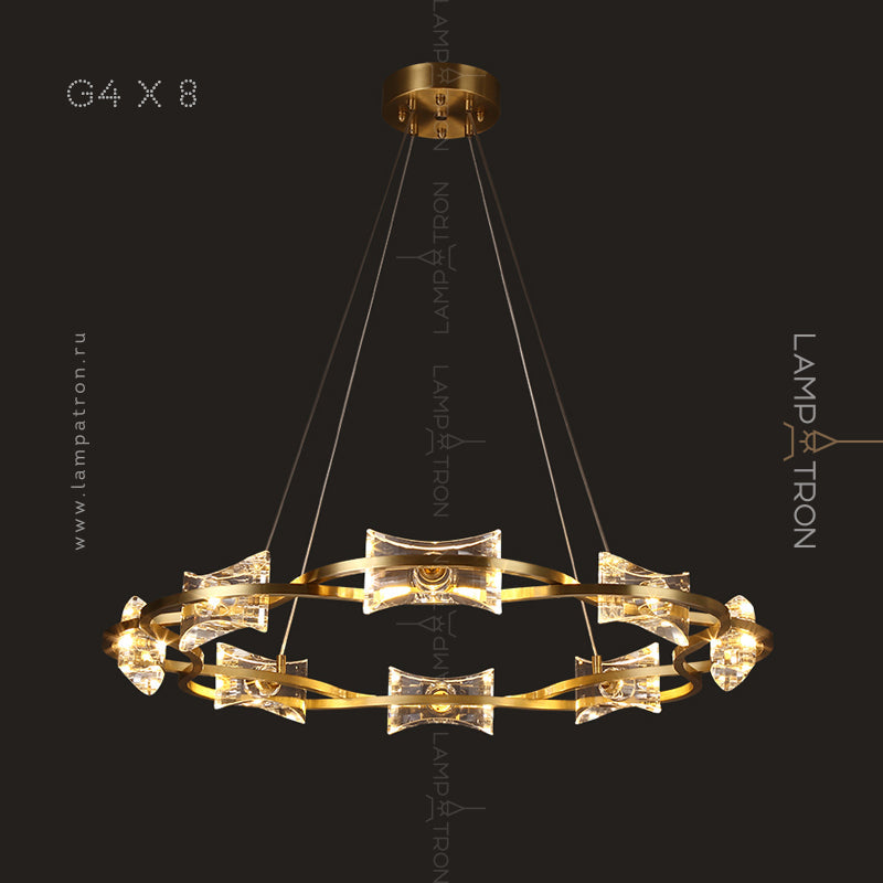 REMINA Ring Chandelier