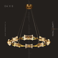 REMINA Ring Chandelier