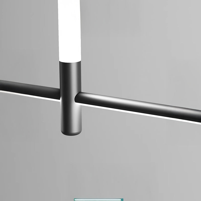REN Linear Chandelier by Lampadom - detail view