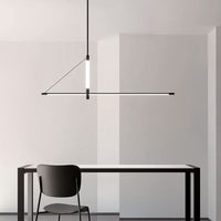 REN Linear Chandelier by Lampadom - scale reference