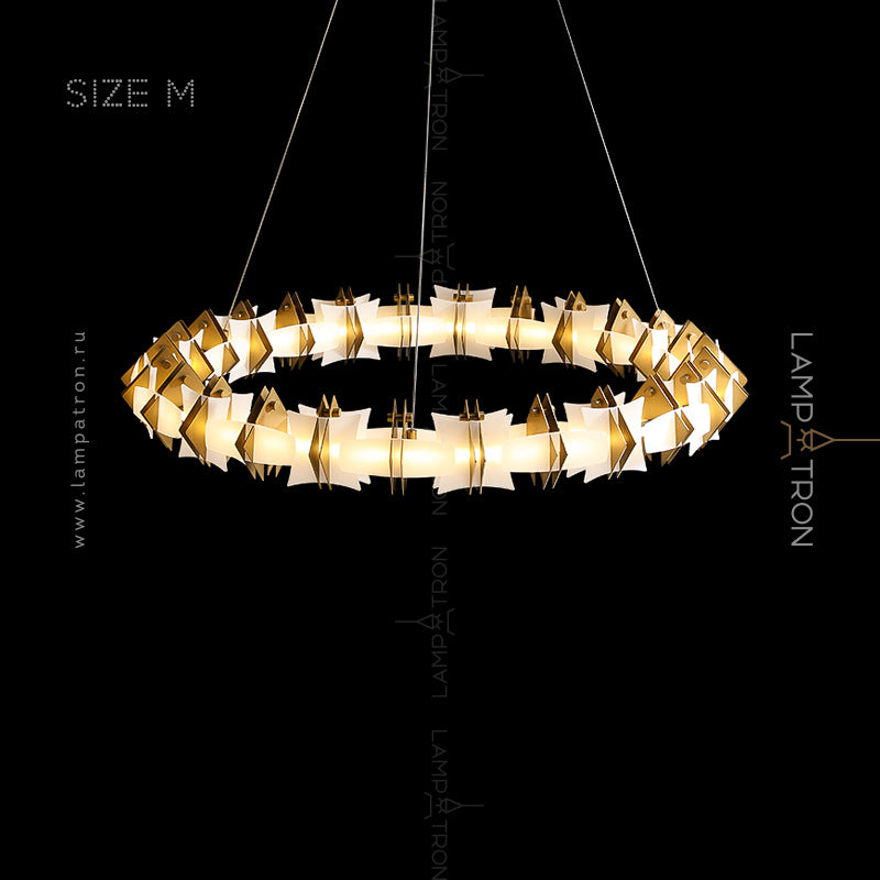 RENWER Ring Chandelier