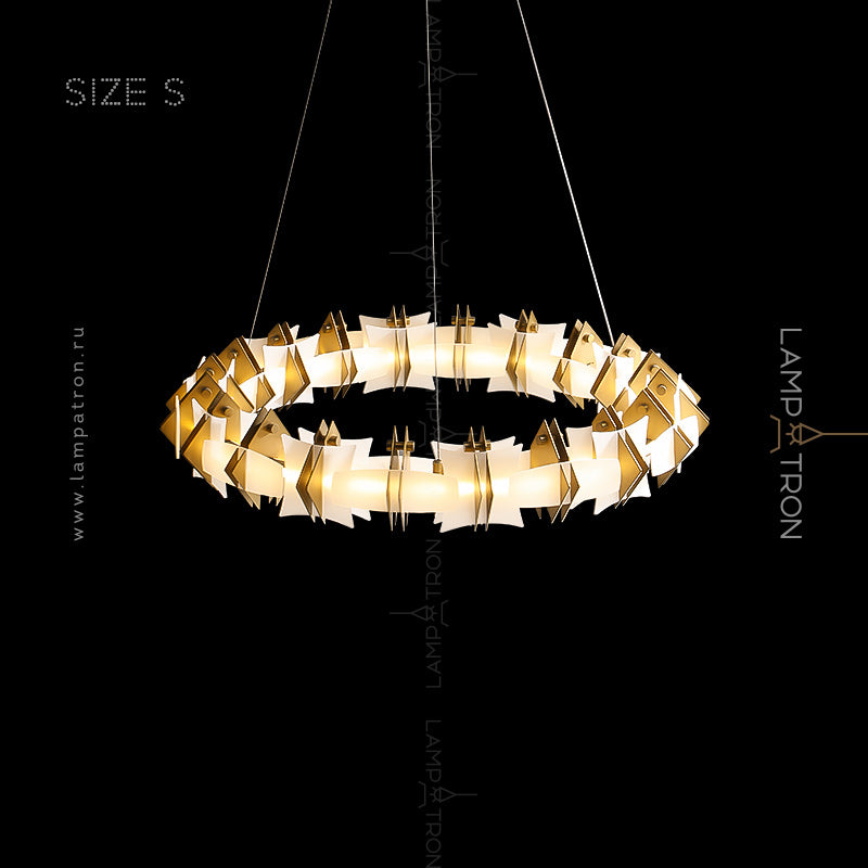 RENWER Ring Chandelier