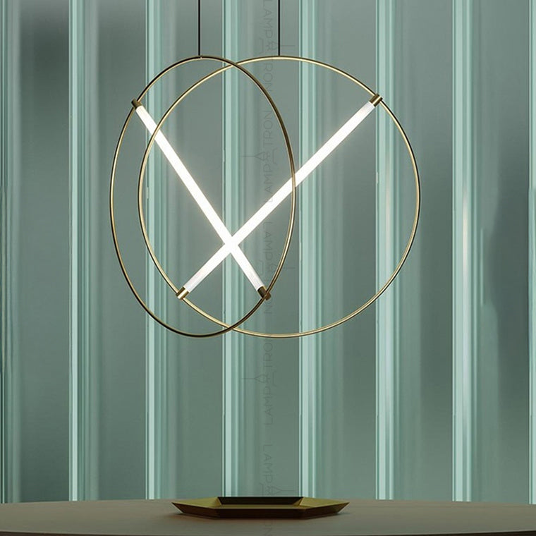 RESIST LED B Pendant by Lampadom - side view