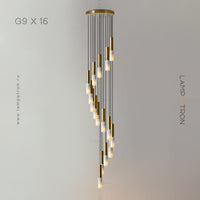 RETURN MORE Cascade Light by Lampadom - top view