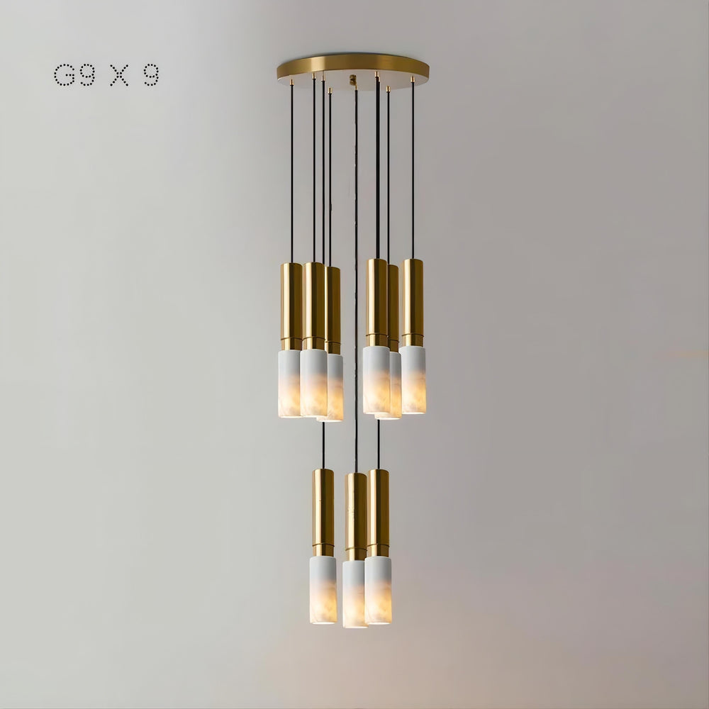 RETURN MORE Cascade Light by Lampadom - scale reference