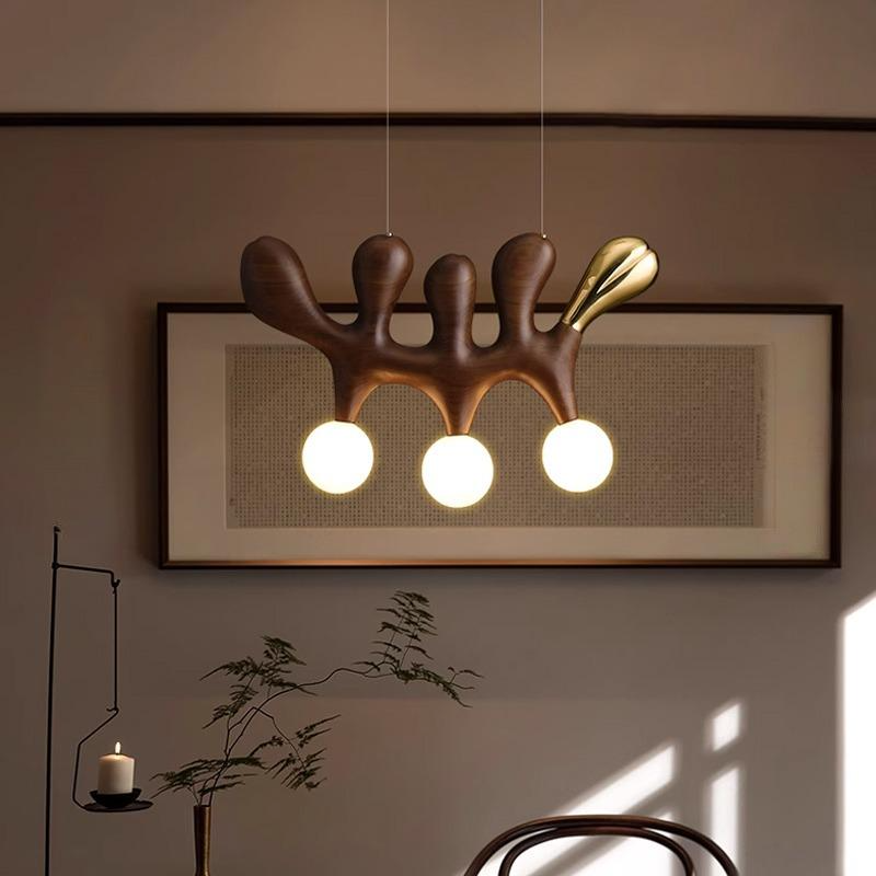 REUBEN Pendant by Lampadom - side view