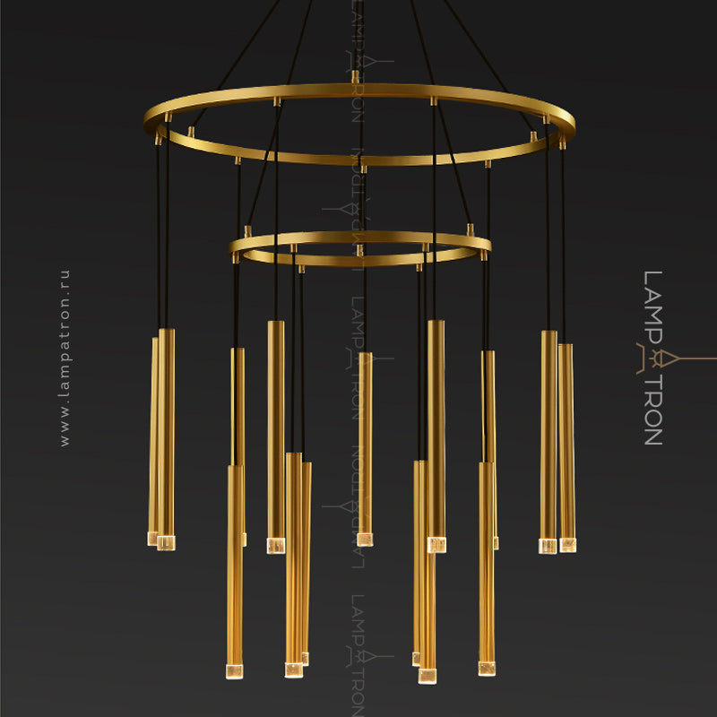 RHEA R Ring Chandelier by Lampadom - ambient shot