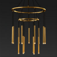RHEA R Ring Chandelier by Lampadom - close-up