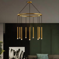 RHEA R Ring Chandelier by Lampadom - top view
