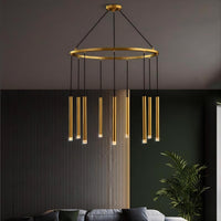 RHEA R Ring Chandelier by Lampadom - ambient shot