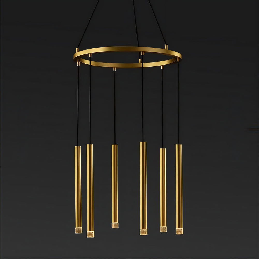 RHEA R Ring Chandelier by Lampadom - angle view