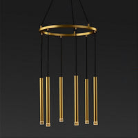 RHEA R Ring Chandelier by Lampadom - angle view