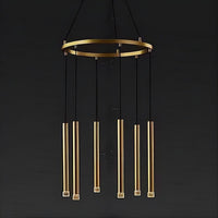 RHEA R Ring Chandelier by Lampadom - side view