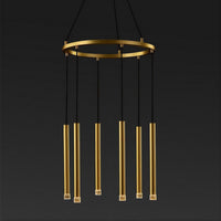RHEA R Ring Chandelier by Lampadom - scale reference