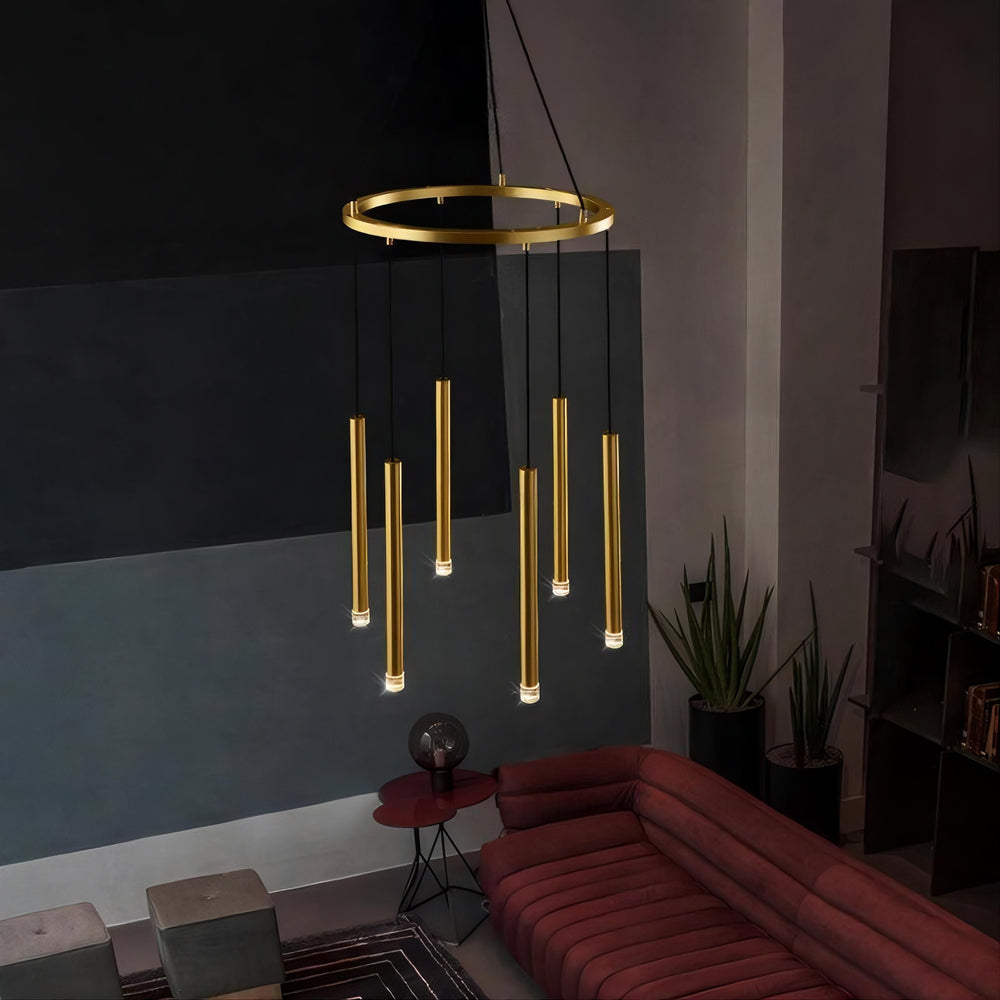 RHEA R Ring Chandelier by Lampadom - scale reference