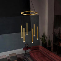RHEA R Ring Chandelier by Lampadom - scale reference
