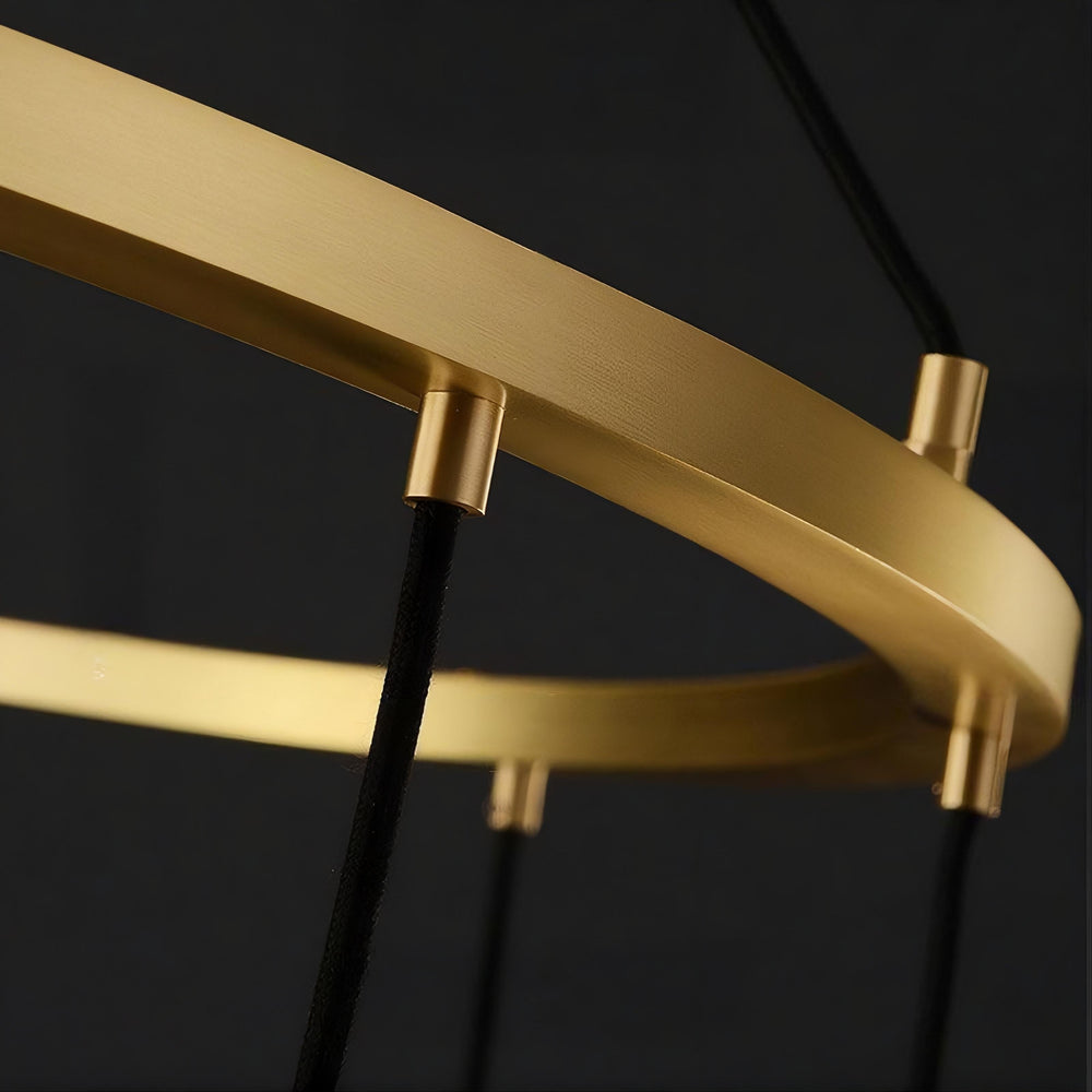 RHEA R Ring Chandelier by Lampadom - detail view