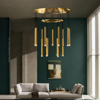 RHEA R Ring Chandelier by Lampadom - close-up