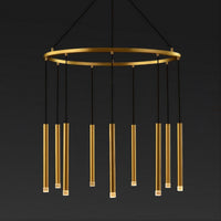 RHEA R Ring Chandelier by Lampadom - side view