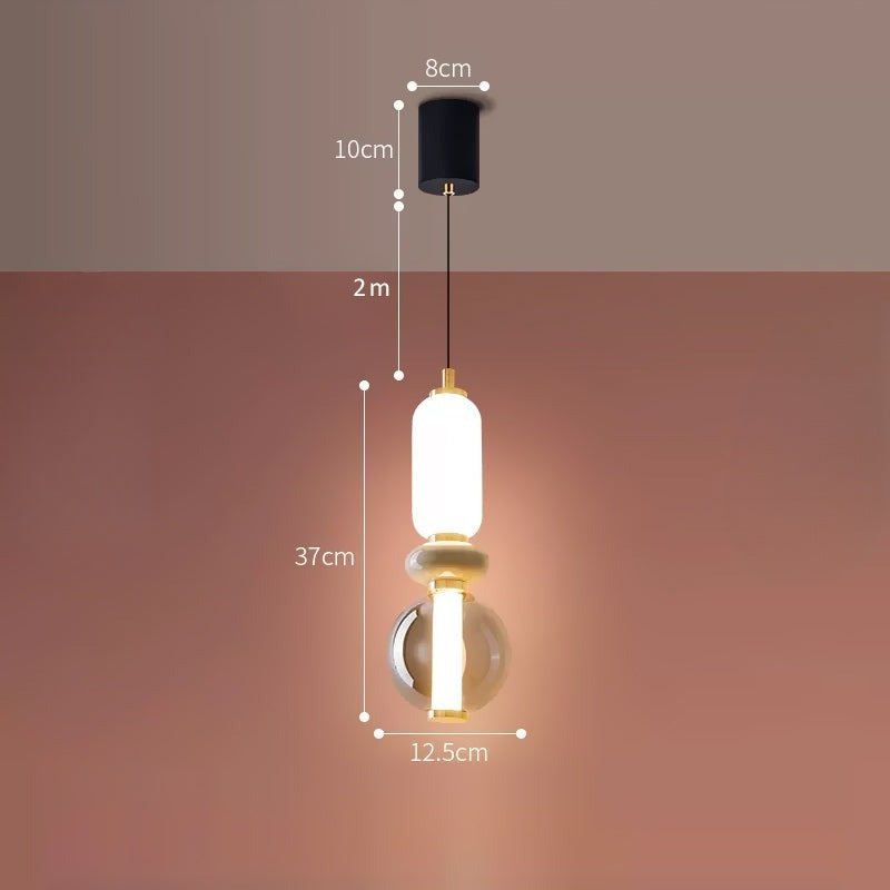 RID B Pendant by Lampadom - side view